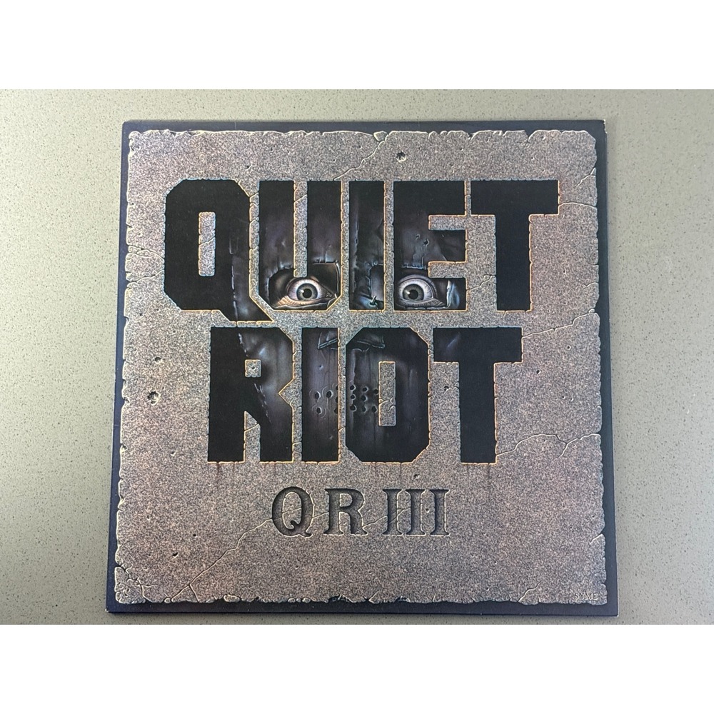 Quiet Riot QR III Vinyl LP 1986 Pasha Records PSH 26945 Holland Pressing Rock